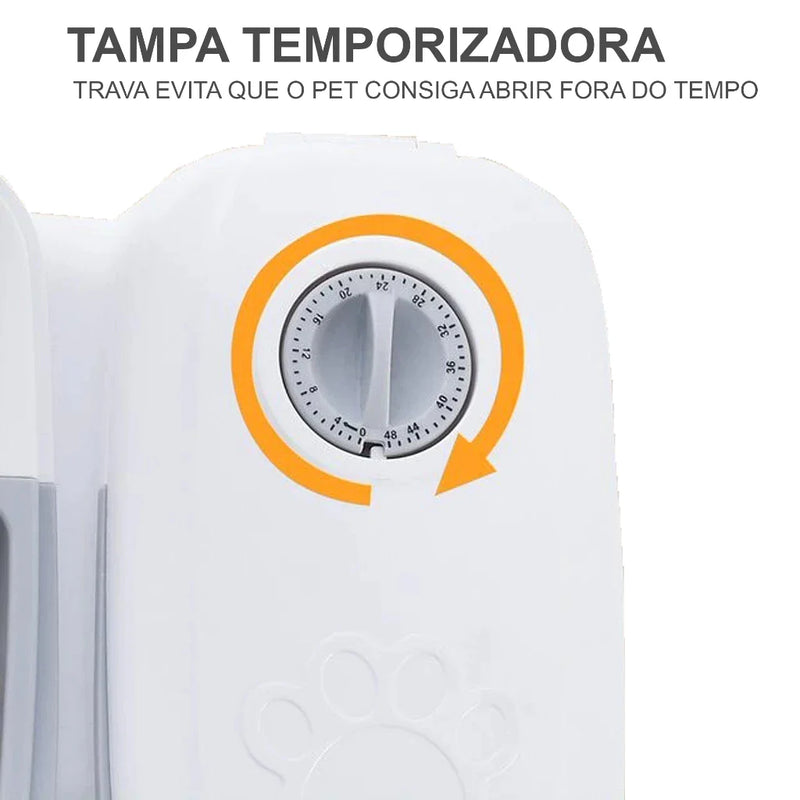 Bebedouro Comedouro Automático Abre Sozinho