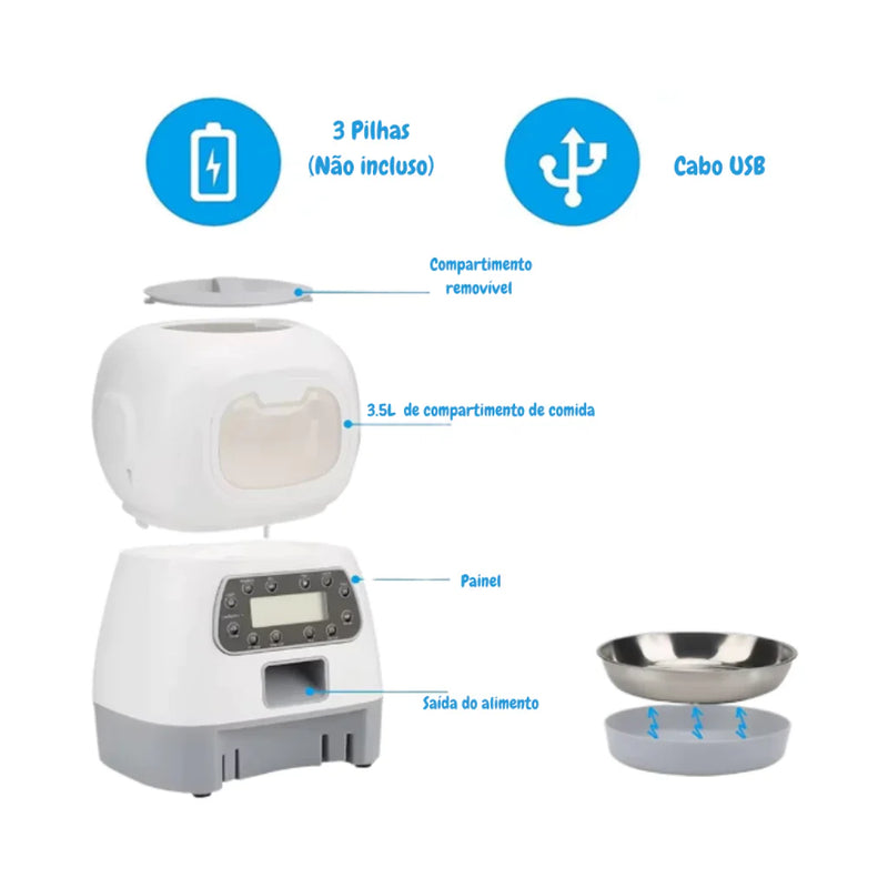 Alimentador Comedouro Automático